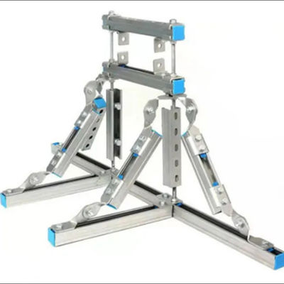Galvanizado Finish Seismic Bracket Segurando Brackets de Terremoto