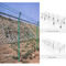 Steel Mesh Fence Panels Galvanized Customized Protect Equipment On Site