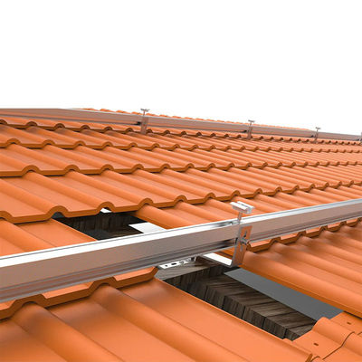 Bom preço 41mm Painel Solar Roof Rails Anodizado Painel Solar Fixação Rails on-line