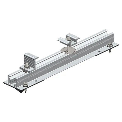 Bom preço 41mm de prata de alumínio trilho solar 3000mm trilhos de montagem solar PV on-line