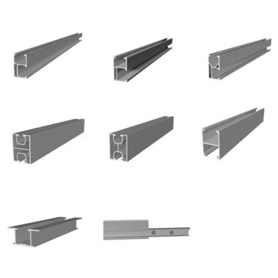 Bom preço Anodizado 41mm Pv trilhos de montagem de alumínio solar trilho personalizado on-line