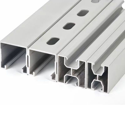 Bom preço Trilhas de montagem solar resistentes ao calor 41mmX41mm Trilha de alumínio solar on-line