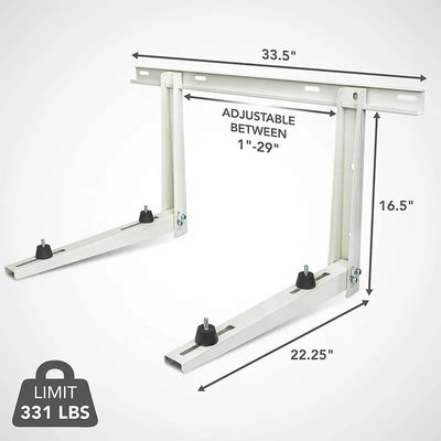 Bom preço Capacidade 200Lbs Janela Ac Holder Heavy Duty Climatizador Bracket on-line