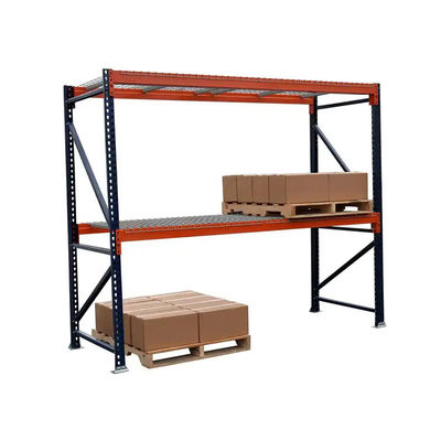 Bom preço Prateleiras de armazenamento de carga pesada de 200 libras Prateleiras de armazenamento industrial de 4 camadas on-line
